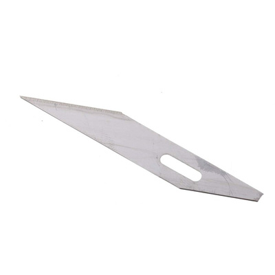 Swann-Morton Carbon Steel Flat Scalpel Blade, No.1, 50 per Package