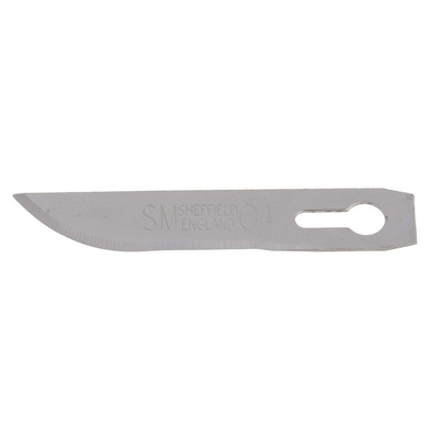 Swann-Morton Carbon Steel Curved Scalpel Blade, SM 04, 50 per Package