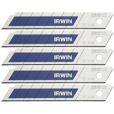 Irwin Flat Snap-off Blade, 5 per Package