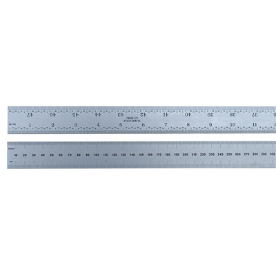 RS PRO 1210mm Steel Imperial, Metric Ruler, With UKAS Calibration