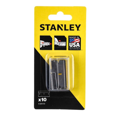 Stanley Carbon Steel Replacement Blades, 10 piece