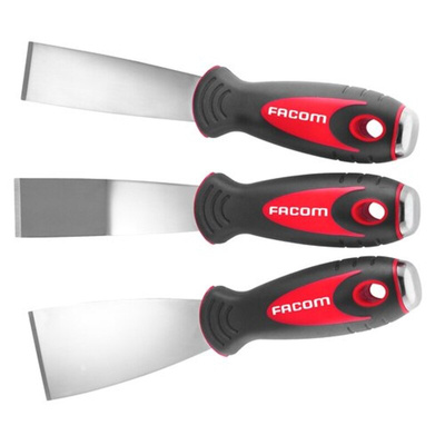Facom Stainless Steel Scraper, 3 piece