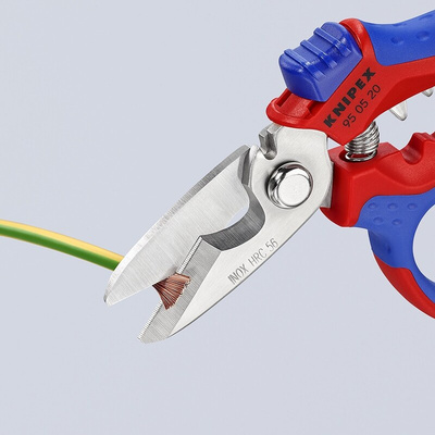 Knipex 160 mm Stainless Steel Electricians Scissors