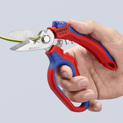 Knipex 160 mm Stainless Steel Electricians Scissors