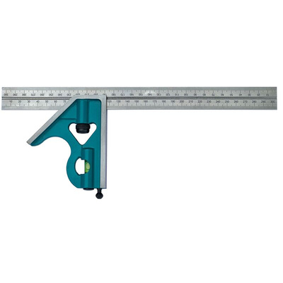 300mm Combination Square, Stainless Steel