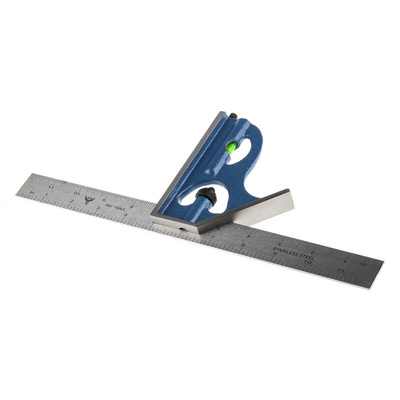 RS PRO 12 in, 300mm Combination Square, Steel