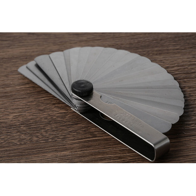 RS PRO Steel Feeler Gauge, 25 Blades