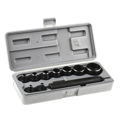 RS PRO 10-Piece Punch Set, Wad Punch, 5 → 32 mm Shank