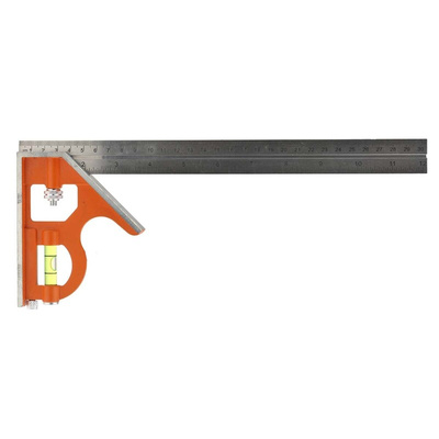 Bahco 12 in, 300mm Combination Square, Stainless Steel