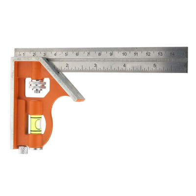 Bahco 150 mm, 6in Combination Square, Stainless Steel
