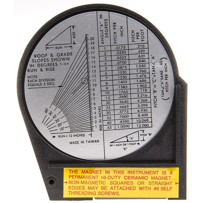 RS PRO 130mm Magnetic, Inclinometer