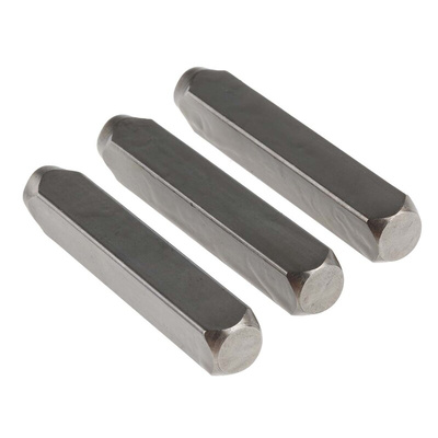 RS PRO 8mm x 10 Piece Engraving Punch Set, (Numbers: 0 → 9)