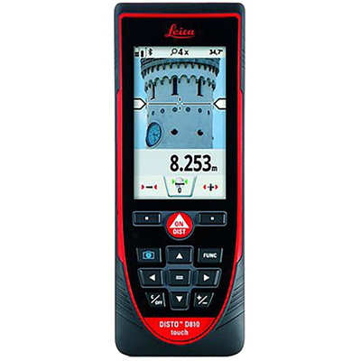 Leica D810 Laser Measure, 0.05 → 200m Range, ± 1 mm Accuracy
