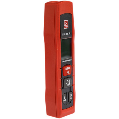 RS PRO ILDM-30 Laser Measure, 0.05 → 30m Range, ±1.5 mm Accuracy