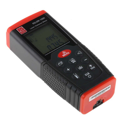 RS PRO RSLDM-100H Laser Measure, 0.05 → 100m Range, ±1.5 mm Accuracy