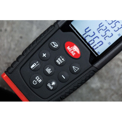 RS PRO RSLDM-50H Laser Measure, 0.05 → 50m Range, ±1.5 mm Accuracy