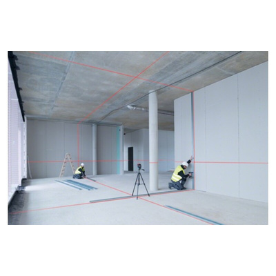 Bosch GLL 3-80, 630 → 650nm Red, 3 Line Line laser