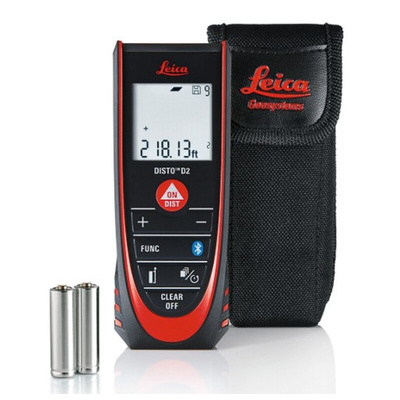 Leica D2BT Laser Measure, 100m Range, ±1.5 mm Accuracy
