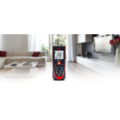 Leica D2BT Laser Measure, 100m Range, ±1.5 mm Accuracy