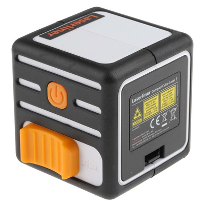Laserliner CompactCube-Laser 3, 635nm Red, 3 Line Laser Level