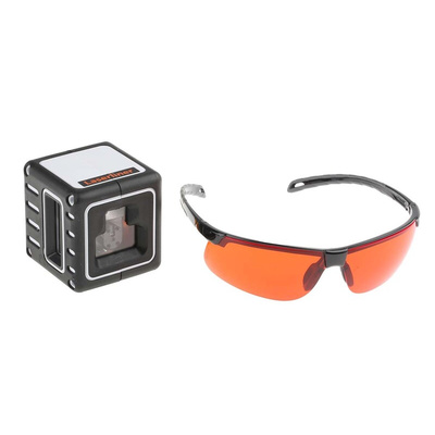 Laserliner CompactCube-Laser 3, 635nm Red, 3 Line Laser Level