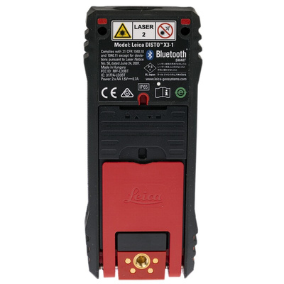 Leica X3 Laser Measure, 0.05 → 150m Range, ±1 mm Accuracy