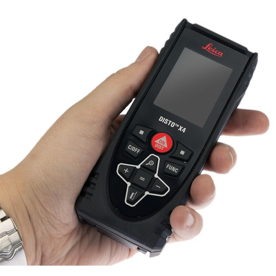 Leica X4 Laser Measure, 0.05 → 150m Range, ±1 mm Accuracy