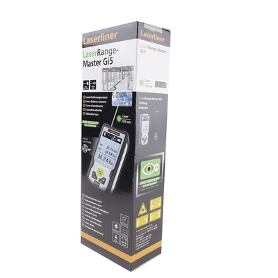 Laserliner LaserRange-Master Gi5 Laser Measure, 0.05 → 50m Range, ± 2 mm Accuracy