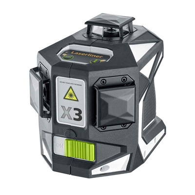 Laserliner, 515nm Green, 3 Line Laser Level