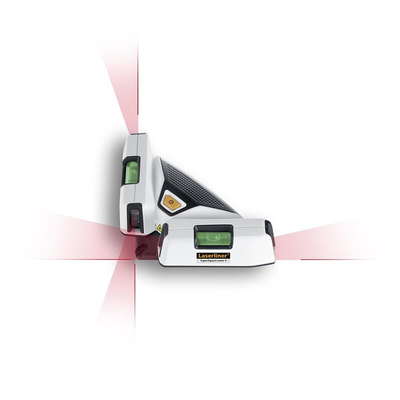 Laserliner SuperSquare-Laser 4 Plus, 635nm Red, 4 Line Laser Alignment Tool