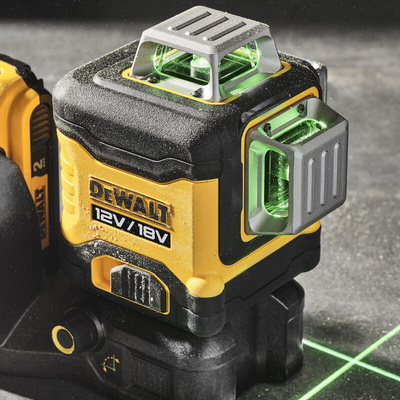 DeWALT DCE089NG18-XJ Green, 3 Line Laser Level