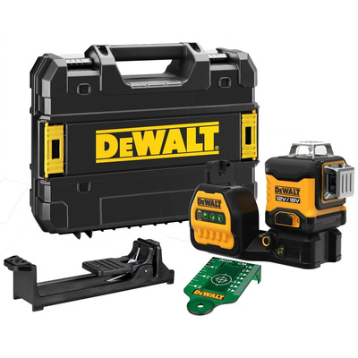 DeWALT DCE089NG18-XJ Green, 3 Line Laser Level