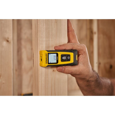 Stanley Distance Meter, 20m Range, ± 3 mm@10m Accuracy