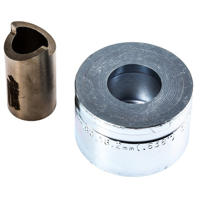 Greenlee Punch and Die Tool, 16.2mm, Circular, Hydraulic Operation