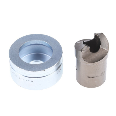 Greenlee Punch and Die Tool, 22.5mm, Circular, Hydraulic Operation