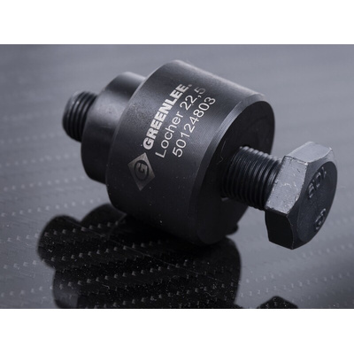 Greenlee Punch and Die Tool, 22.5mm, Circular, Hydraulic Operation