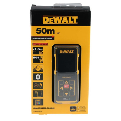 DeWALT DW03050 Laser Measure, 50m Range, ±1 in Accuracy