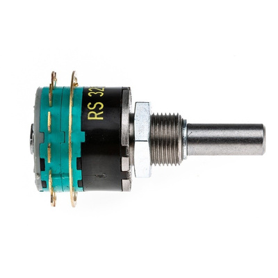 NSF GX non short, 12 Position SP12T Rotary Switch, 250 mA @ 60 V, Solder