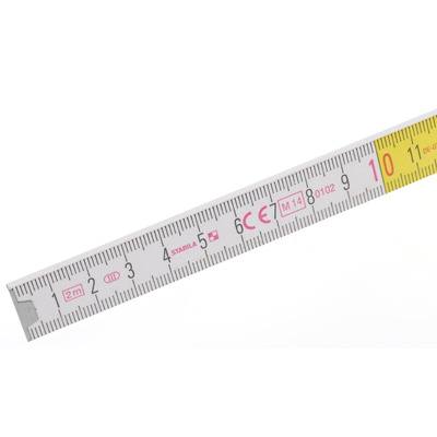 Stabila 2m Wood Metric Folding Ruler