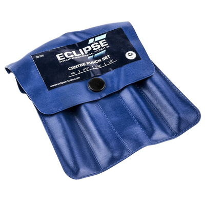 Eclipse 4-Piece Punch Set, Centre Punch, 1/4 → 1/8 in Shank