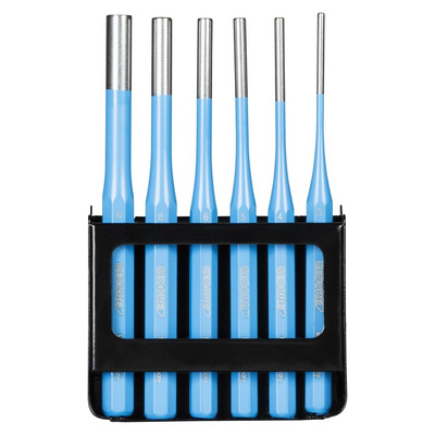 Gedore 6-Piece Punch Set, Parallel Pin Punch, 3 → 10 mm Shank