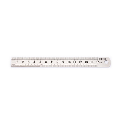 RS PRO 150mm Stainless Steel Metric Ruler