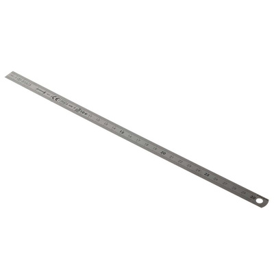Facom 300mm Stainless Steel Metric Ruler, With UKAS Calibration