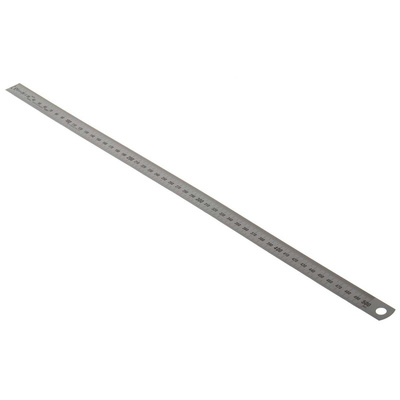 Kleffmann & Weese 500mm Stainless Steel Metric Ruler, With UKAS Calibration