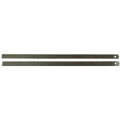 RS PRO 300mm Steel Imperial, Metric Ruler