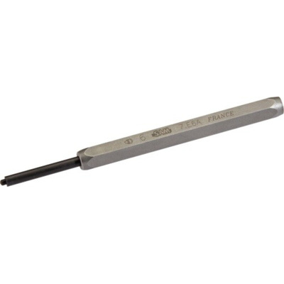 SAM 1-Piece Punch, 8 mm Shank, 126 mm Overall