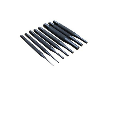 RS PRO 8-Piece Punch Set, Parallel Pin Punch, 101.6 mm Overall