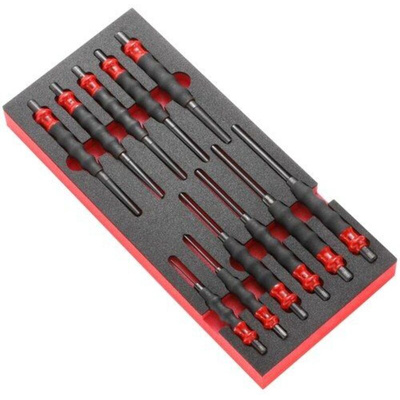 Facom 11-Piece Punch Set, Drift Punch, 188 mm Overall