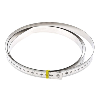 MikronTec 2m Stainless Steel Metric Ruler