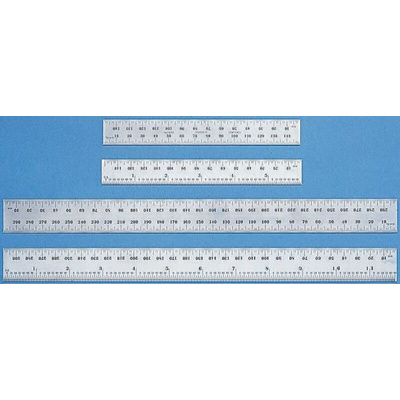 Starrett 150mm Steel Metric Ruler, With UKAS Calibration
